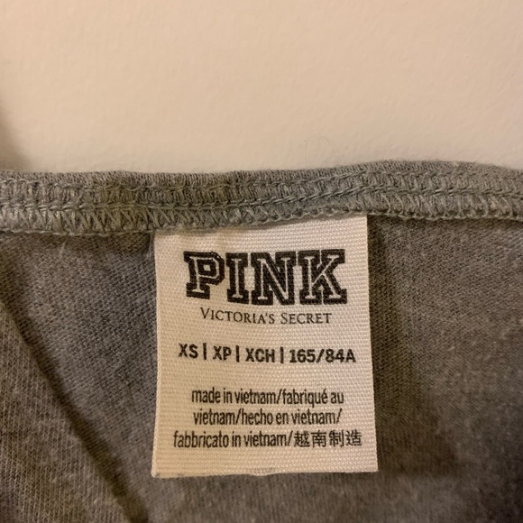 Grey PINK by Victorias Secret Romper - with Pockets - XS - Picture 2 of 5